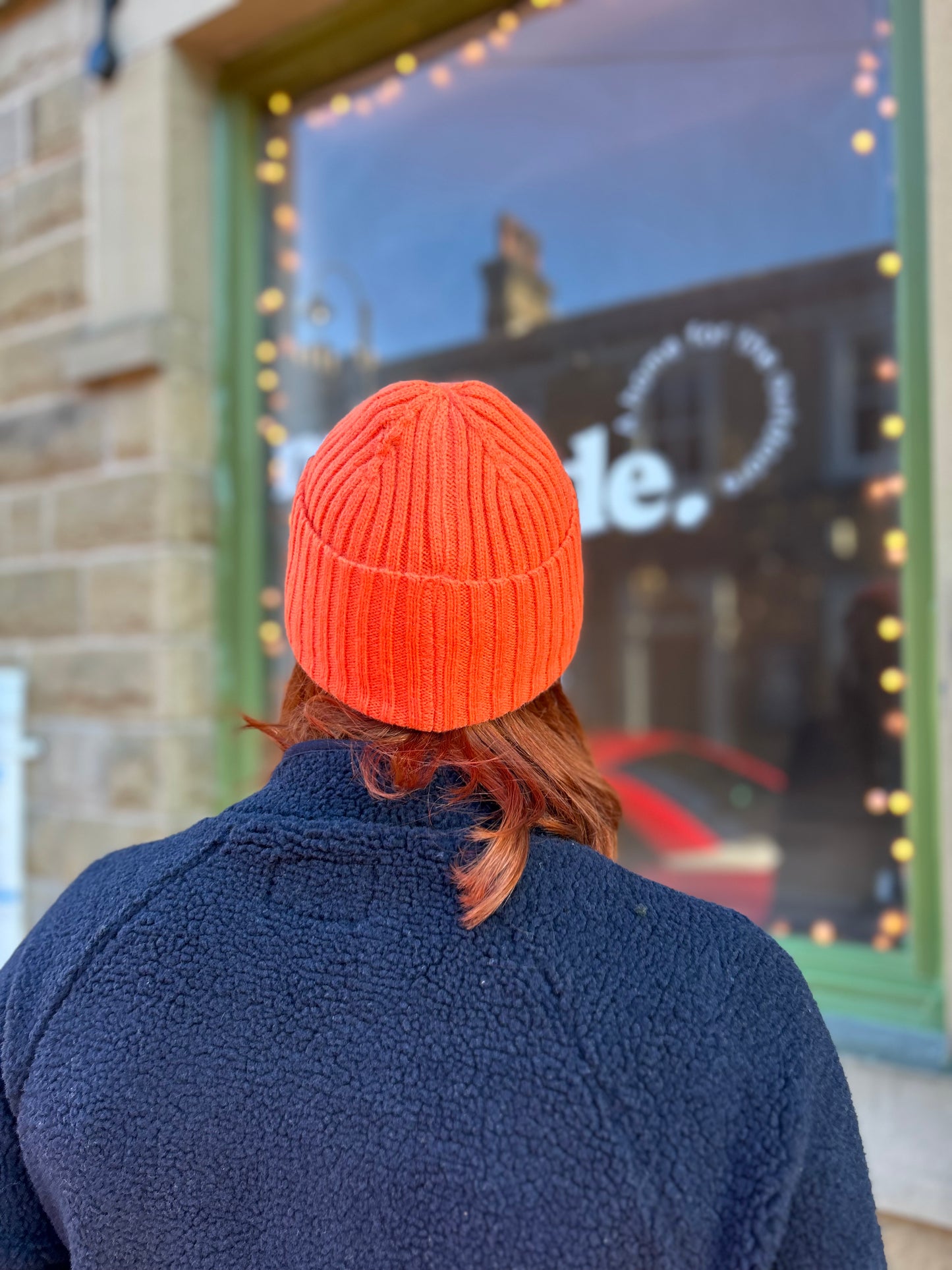 Vaga Cashmere Ribbed Beanie